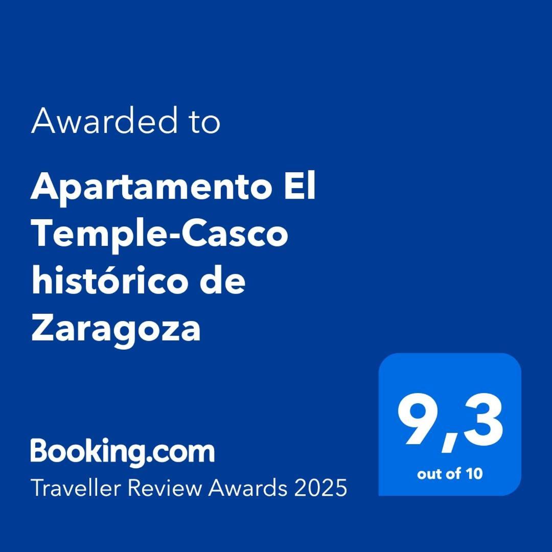 Apartamento El Temple-Casco Historico De Saragossa Exterior foto